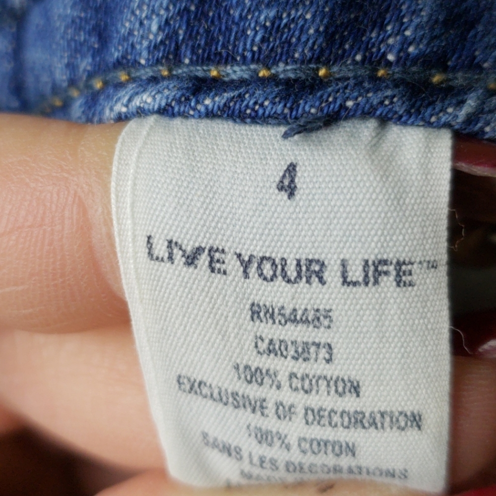 American Eagle Distressed Shorts - Size 4 - Picture 6 of 6